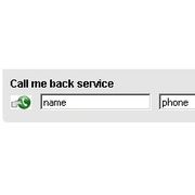 Offer the call me back service