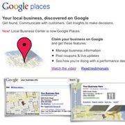 Insert your business on Google Places